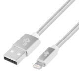 TB Lightning apa - USB-A Adat és tölő kábel - Szürke (1,5m) (AKTBXKUAMFIW15S)