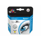 TB Print TBE-D71YE tintapatron 1 db Sárga