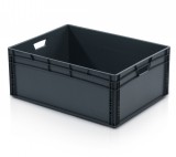 TBA Eco Euro Láda 80X60X32 cm, Nyitott Fogófüllel