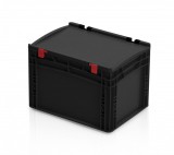 TBA ESD Euro láda fedéllel 40x30x28,5 cm