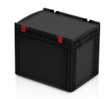 TBA ESD Euro láda fedéllel 40x30x33,5 cm