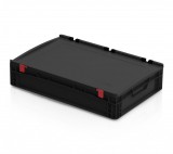 TBA ESD Euro láda fedéllel 60x40x13,5 cm