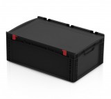 TBA ESD Euro láda fedéllel 60x40x23,5 cm