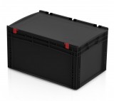 TBA ESD Euro láda fedéllel 60x40x33,5 cm