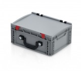 TBA Euro láda 40x30x18,5 - 2 csuklós fogantyúval, hosszú oldalon