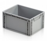 TBA Euro Láda 40X30X22 cm Zárt Fogófüllel