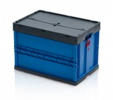 TBA Összecsukható EURO láda fedéllel 60 x 40 x 42 cm