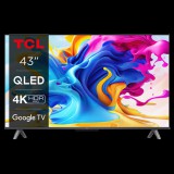 TCL 43C643 43" 4K UHD Fekete Smart QLED TV
