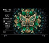 TCL 55C6K QD-MiniLED 4K Smart Google televízió 55"