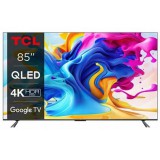 TCL 85C643 85" 4K UHD Fekete Smart QLED TV