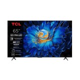 TCL C6KS 65C6KS 165,1 cm (65") 4K Ultra HD Smart Wi-Fi Fémes Televízió
