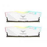 TeamGroup 16GB DDR4 3600MHz Kit(2x8GB) T-Force Delta RGB White TF4D416G3600HC18JDC01