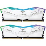 TeamGroup 32GB DDR5 6000MHz Kit(2x16GB) T-Force Delta RGB White FF4D532G6000HC38ADC01