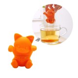 Teatojás, szilikon teatojás, szilikon teafilter (cicás)
