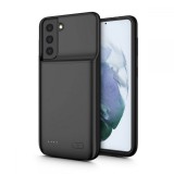 Tech-Pro PowerCase 4700mAh - Samsung Galaxy S21 akkumulátoros tok - fekete