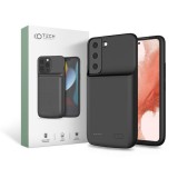 Tech-Pro PowerCase 4700mAh - Samsung Galaxy S22 akkumulátoros tok - fekete