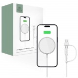 Tech-Protect A25 MagSafe QI vezeték nélküli töltő 15W FEHÉR