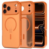 TECH-PROTECT BASICMAG MAGSAFE iPhone 17 Pro készülékhez tok matte kozmosz narancs