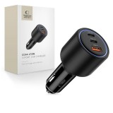 TECH-PROTECT CC04 3-PORT autós töltő PD 175W fekete