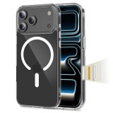 TECH-PROTECT FLEXAIR HYBRID CC MAGSAFE iPhone 17 Pro Max készülékhez tok átlátszó