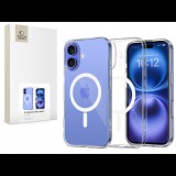 Tech-Protect FlexAir MagSafe szilikon tok - Apple iPhone 16 - átlátszó (TP371822)