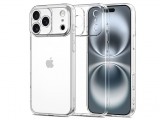 Tech-Protect FlexAir szilikon tok - Apple iPhone 17 Pro - átlátszó
