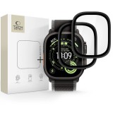 Tech-Protect Glass Ring Apple Watch Ultra 3 / 2 / 1 49mm tempered glass kijelzővédő fólia csomag, fekete (2db)