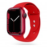 Tech-Protect ICONBAND Apple Watch 38mm/40mm/41mm szilikon óraszíj piros (126530) (tp126530) - Szíj