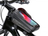 Tech-Protect kerékpárra szerelhető, por- és cseppálló telefontartó táska - Tech-Protect V2 Bike Mount M Size - fekete