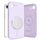 TECH-PROTECT Liquid Silicone MagSafe iPhone 16E készülékhez tok malva