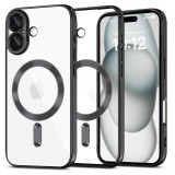 TECH-PROTECT MAGFLEX MAGSAFE iPhone 16 készülékhez tok, fényes fekete