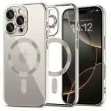 TECH-PROTECT MAGFLEX MAGSAFE iPhone 16 Pro készülékhez tok fényes titán
