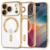 TECH-PROTECT MAGFLEX MAGSAFE iPhone 17 Pro Max készülékhez tok fényes arany