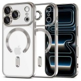 TECH-PROTECT MAGFLEX MAGSAFE iPhone 17 Pro Max készülékhez tok, fényes ezüst