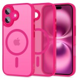 TECH-PROTECT MAGMAT MAGSAFE iPhone 16 készülékhez tok lángoló rózsaszín