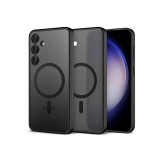 Tech-Protect Magmat Magsafe szilikon tok - Samsung SM-S921 Galaxy S24 - matt fekete