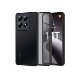 Tech-Protect Magmat szilikon tok - Xiaomi 14T - fekete/átlátszó