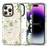 TECH-PROTECT MAGMOOD MAGSAFE iPhone 15 Pro Max készülékhez tok Daisy fehér