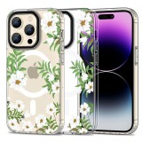 TECH-PROTECT MAGMOOD MAGSAFE iPhone 15 Pro tok készülékhez SPRING DAISY