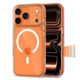 TECH-PROTECT MAGPEAK MAGSAFE CC iPhone 17 Pro Max készülékhez tok átlátszó