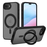 TECH-PROTECT MAGRING MAGSAFE iPhone 16E készülékhez tok matt fekete