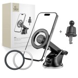 TECH-PROTECT N51 MAGNETIC MAGSAFE műszerfal és légbeömlő autós tartó fekete