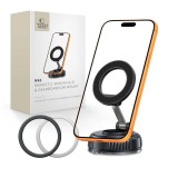 TECH-PROTECT N61 Magnetic MagSafe szélvédő és műszerfal autós tartó fekete