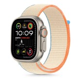 TECH-PROTECT NYLON Apple Watch 8/9/10/11/SE (40/41/42 MM) tok készülékhez, krémszín