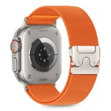 Tech-Protect NYLON CLASP óraszíj narancs, Apple Watch 42mm (S1-S3) / 44mm / 45mm / 46mm / 49mm készülékhez