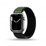 Tech-Protect Nylon Pro ALPESI óraszíj zöld Apple Watch 42mm/44mm/45mm/49mm készülékhez (127295) - Szíj