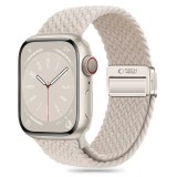 Tech-Protect NYLONMAG óraszíj fehér, Apple Watch 42mm (S1-S3) / 44mm / 45mm / 46mm / 49mm készülékhez