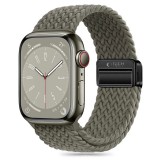 Tech-Protect NYLONMAG óraszíj szürke, Apple Watch 42mm (S1-S3) / 44mm / 45mm / 46mm / 49mm készülékhez