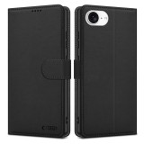 TECH-PROTECT pénztárca tok iPhone 16E készülékhez matte fekete