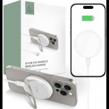 TECH-PROTECT QI15W-A33 Mágneses MagSafe Vezeték nélküli töltő fehér (5906302308330)
